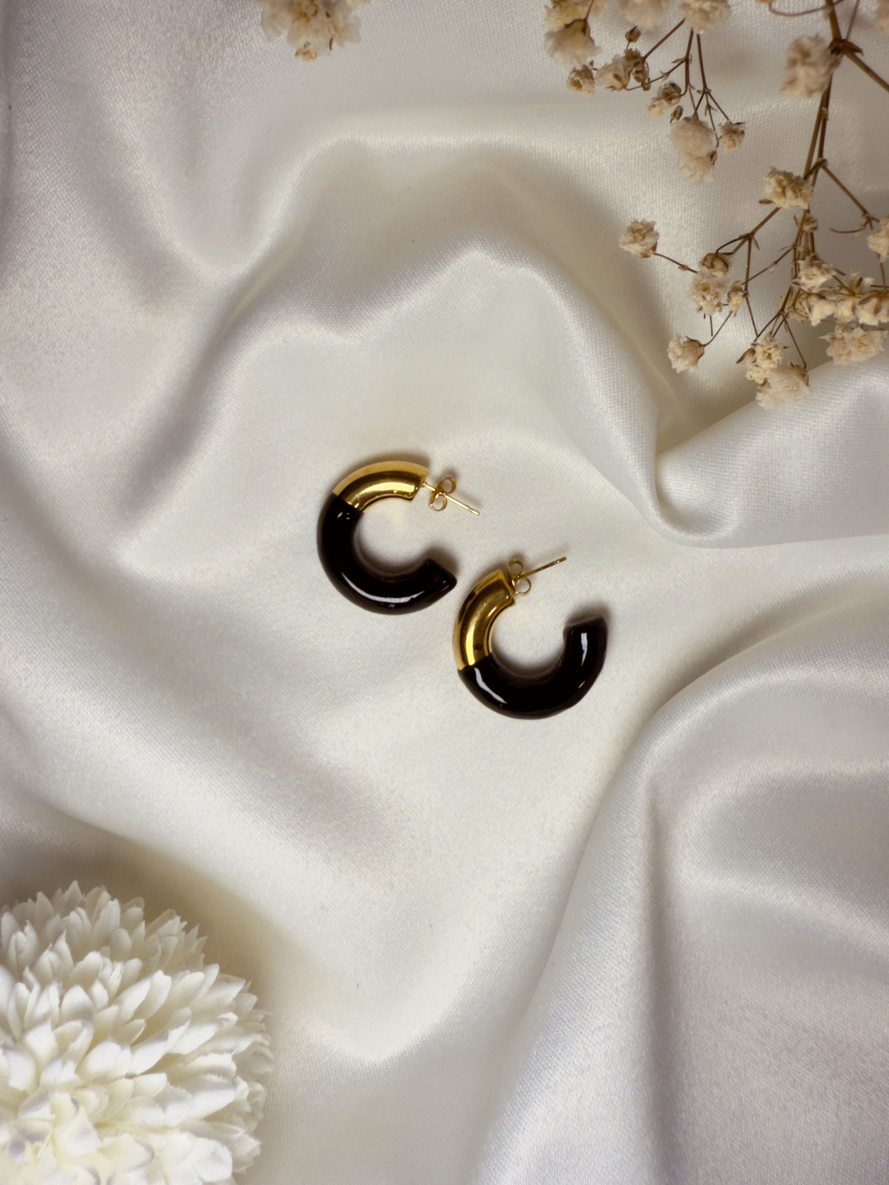 Pendiente Soluna Black